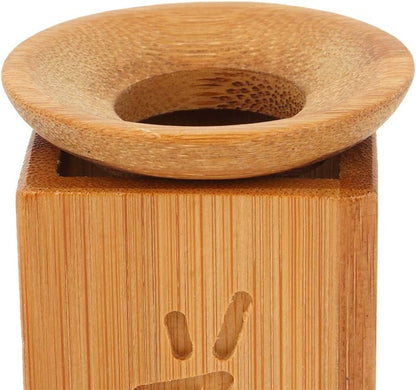 Bamboo Gongfu Set of 6, Chinese Ceremony Accessories with Bucket, Spoon, Scoop, Clip, Tea Gift Set