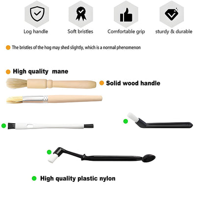 Espresso Machine Cleaning Brush - 15 PCS Long Handle Straw & Bottle Brush Kit, Flexible Scrubber for Coffee Pots, Mugs, Cups, Water Bottles, Glassware & Bent Pipes