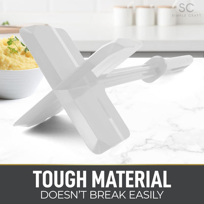 Simple Craft Meat Chopper, Premium Meat Masher & Hamburger Chopper Utensil, Perfect for Cooking, Baking, Turkey, Mashed