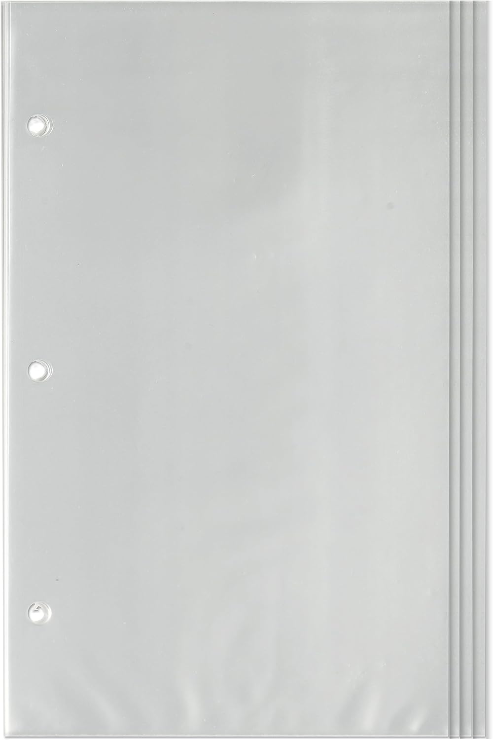 Meadowsweet Kitchens Plastic Protector Sleeves Refill Pack for Favorite Family Recipes Journal
