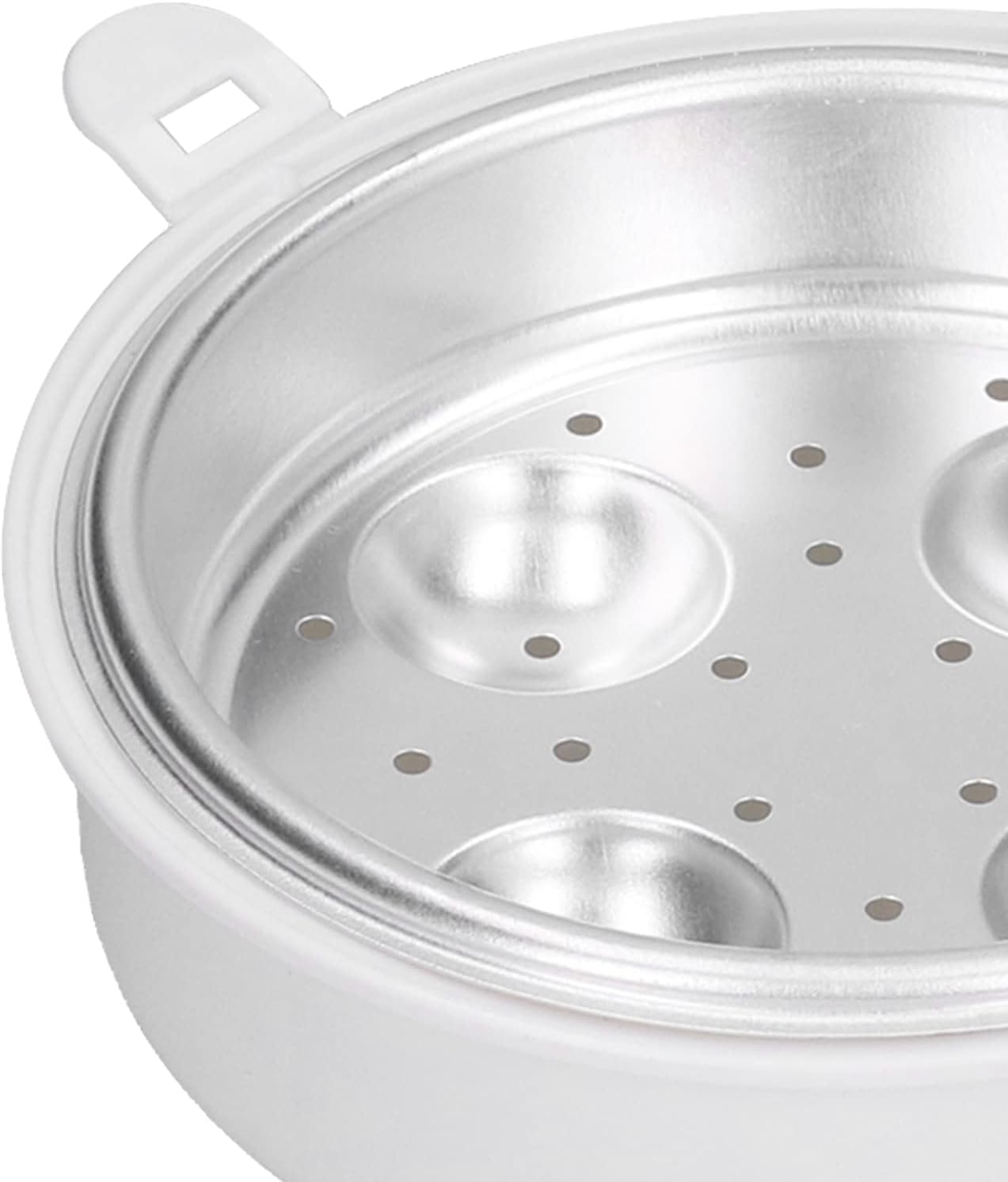 Heat Resistant Microwave Eggs Boiler - Egg Cooker for 4 Eggs, Easy Rapid Eggs Cooker for Home Kitchen Breakfast