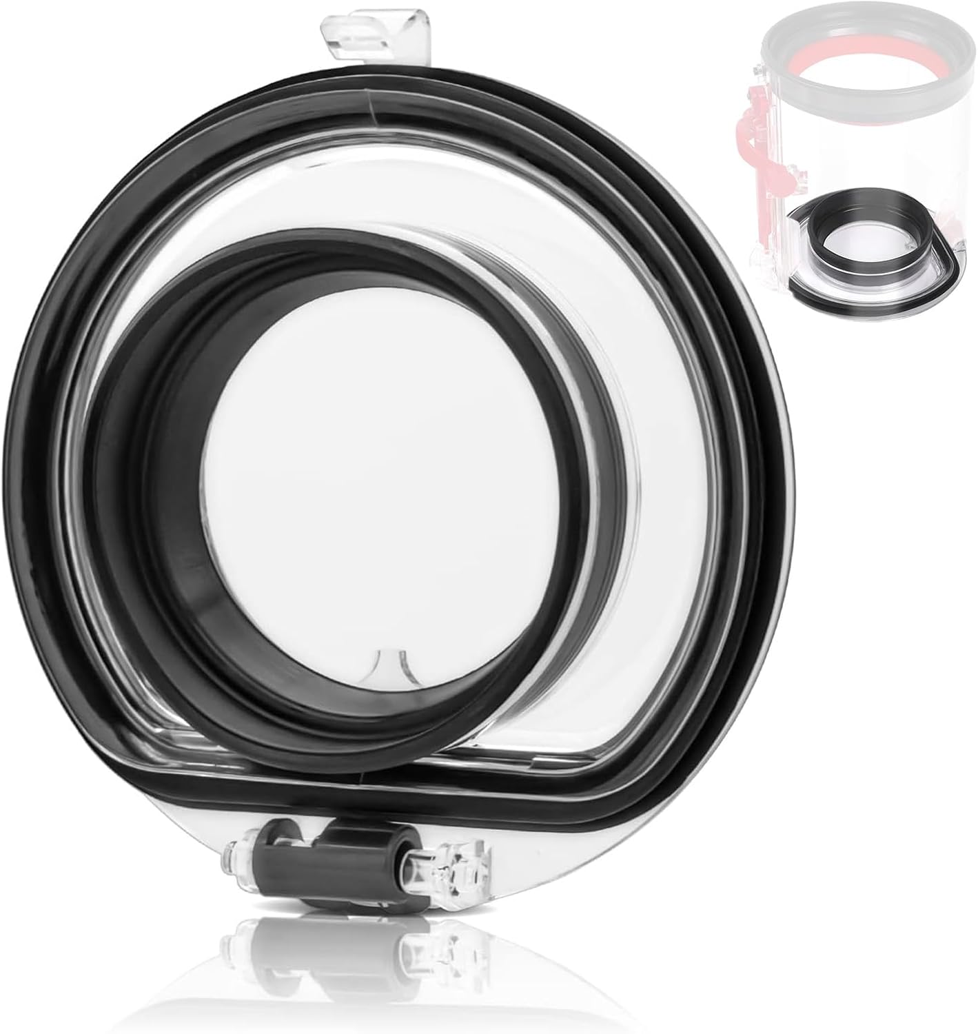 Dust Bin Lid Replacement for Dyson V10 V11 V15, Canister Dirt Cup Lid, Bottom Accessories Cover Parts
