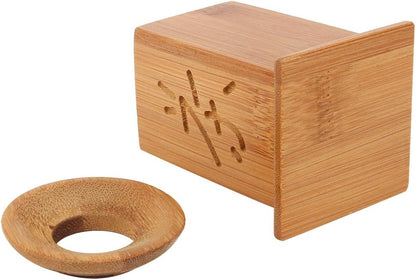 Bamboo Gongfu Set of 6, Chinese Ceremony Accessories with Bucket, Spoon, Scoop, Clip, Tea Gift Set