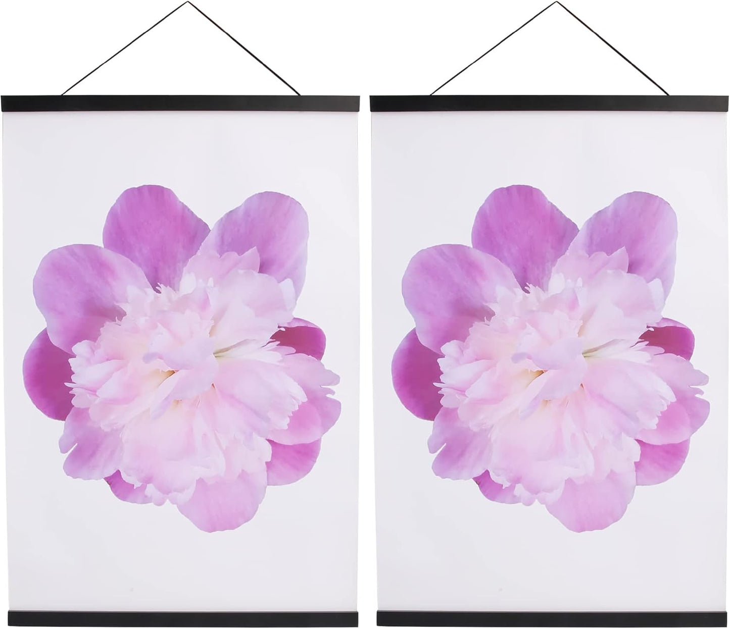 Aynoo Magnetic Poster Hanger Frame - 20 Inch Picture Frame Hanger in Black | Versatile Sizes 20x30, 20x28, 20x36, 20x24