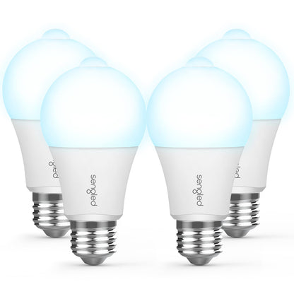 Sengled Motion Sensor Flood Light Bulbs, Dusk to Dawn LED Security Light E26 Base PAR38 Motion Activated 5000K Daylight,1500LM, Waterproof for indoor-outdoor, 2 Pack 4th Gen