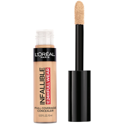 L'Oreal Paris Makeup Infallible Full Wear Waterproof Matte Concealer, Full Coverage, Ivory, 0.33 fl. oz.