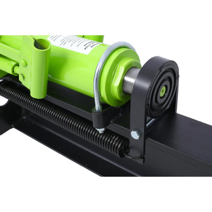 Geelife 10 Ton Horizontal Log Splitter - Steel Blackish Green - Powerful Labor-Saving Machine - Outdoor Use -