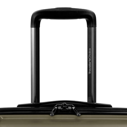 Traveler's Choice Art of Travel Hardside Expandable Luggage with Spinner Wheels, Green