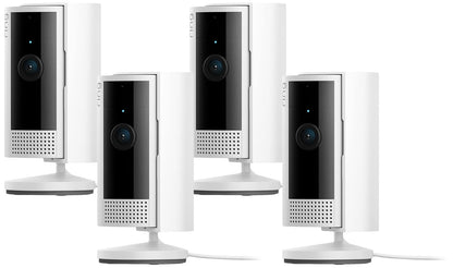 Ring Indoor Cam — Home or business security in 1080p HD video, White
