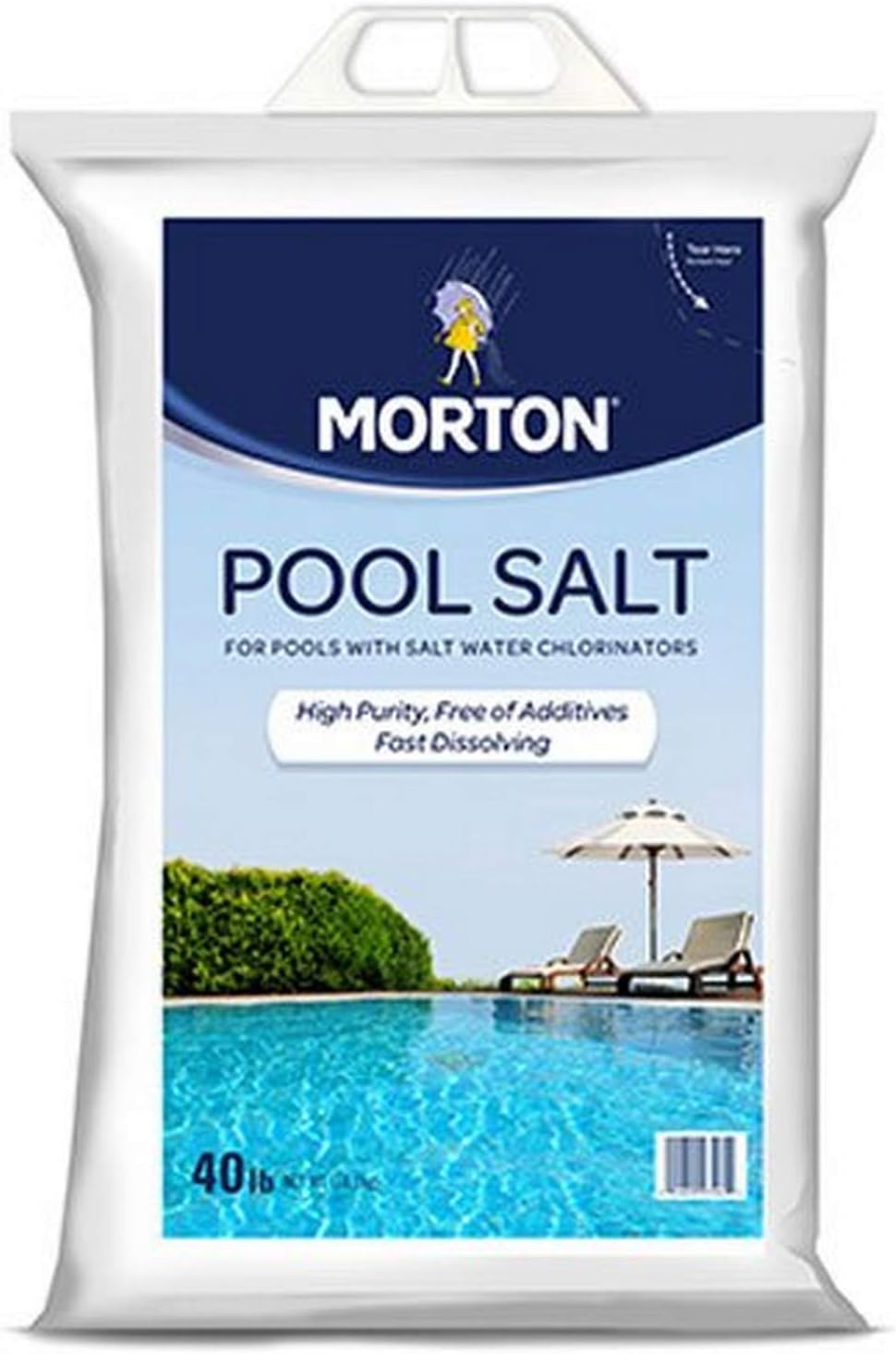 3460 40 lb Morton Salt Pool Salt