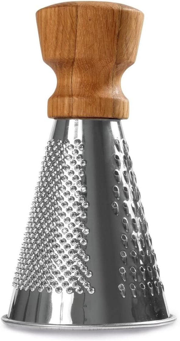 Boska Stainless Steel Table Grater - Multifunctional Rust-Proof Shredder for Cheese, Chocolate, Vegetables - 10 Year