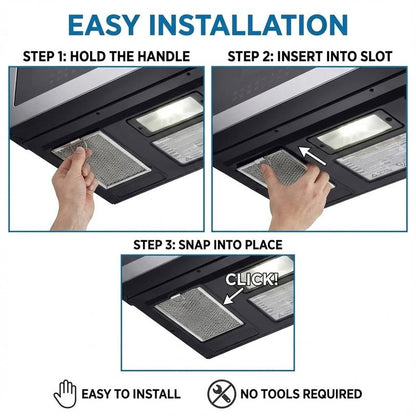 OEM Quality Microwave Charcoal&Grease Filter Set Filter for GE JVM7195SK6SS,PNM9216SK5SS, JVM7195EK5ES,JNM7196DK5BB, JVM7195DK5WW,JNM7196SK6SS