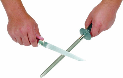 Lansky 9" Steel Sharp Stick, Knife Sharpening Rod - LSS9S