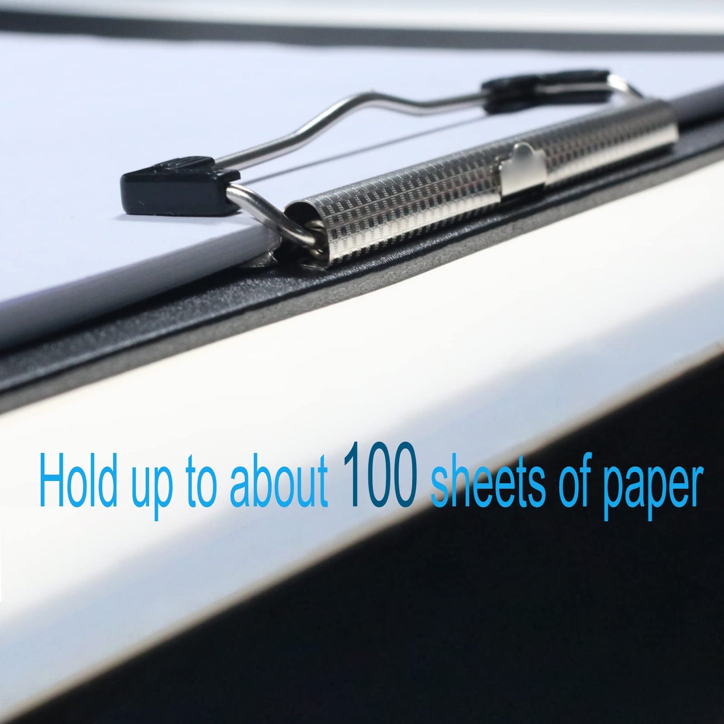 Acocony 11x17 clipboard Double Clip Extra Large Clipboard Low Profile Clip 11 x 17 Clipping Board Light Weight Not Fragile PP Plastic Black Pack of 2
