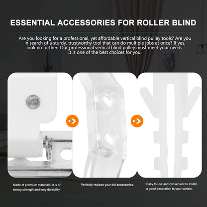 1 Set Roller Blind Repair Kit for Window Shade Brackets Pull End Curtain Accessories