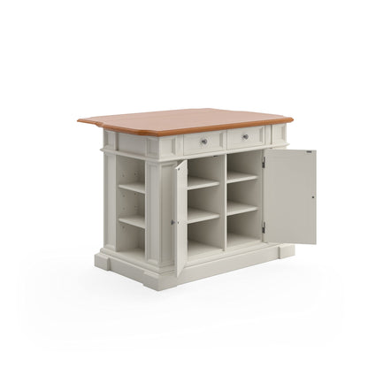 homestyles Americana Off-White Kitchen Island