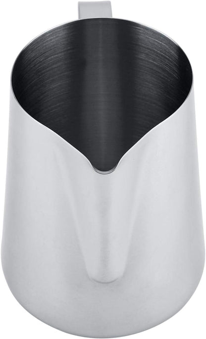 600ml Stainless Steel Frothing Cup, Measuring Mug for Milk Frothing, Latte Coffee Art