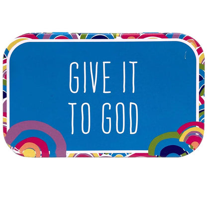 Prayer Box, Tin, Includes Space for Prayer Notes, Affirmations, or Blessings