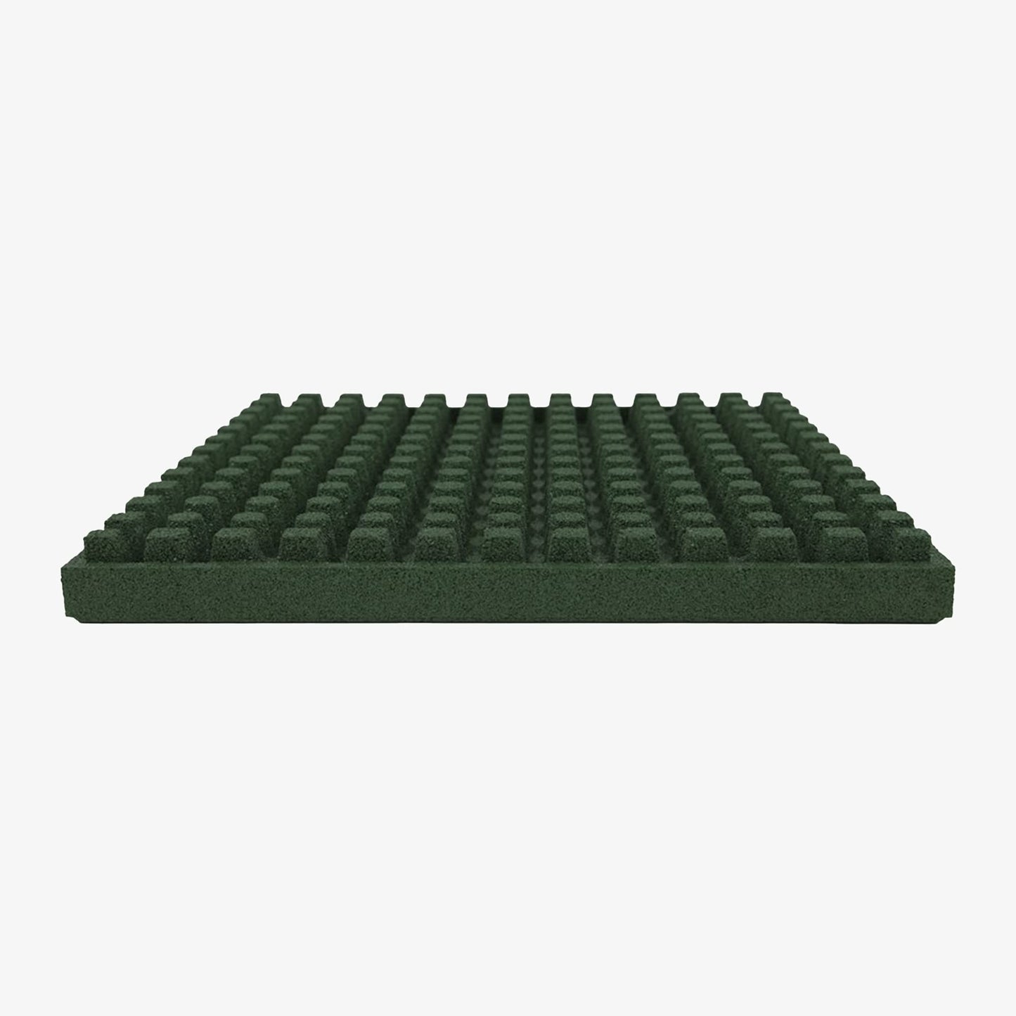 IncStores 2.5 Inch Thick Jamboree Rubber Interlocking Floor 2' x 2' Tiles | Heavy Duty Rubber Outdoor Tiles to Build Better Playgrounds at Homes, Schools, and Daycares | Green, 75 Tiles