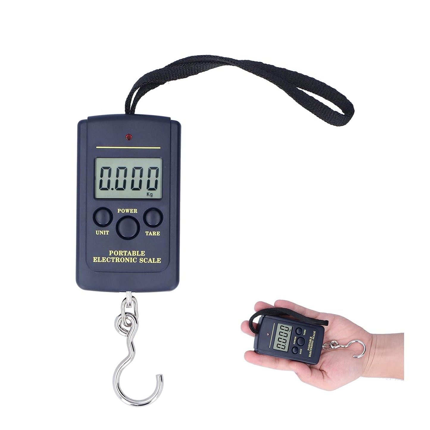 Portable Electronic Scale Mini 40kg-10g with Hanging Hook WH-A01L