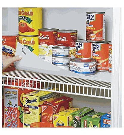 Shelf It Wire Shelf Liner 10' Long Roll Wire Shelf Liner with Locking Tabs to Fit 12" Deep Wire Shelves Made in The USA Prevents Items from Tipping Over or Falling Through Gaps