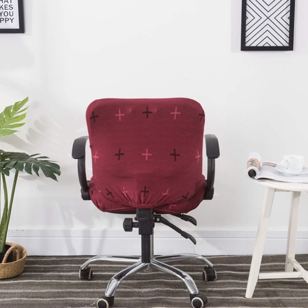BESPORTBLE Computer Chair Seat Covers, Desk Task Chair Covers for Office Home Rotating Chair