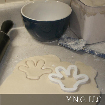 Themed Magical Mouse Hand Cartoon Character Cookie Cutter, Made in USA, PR529