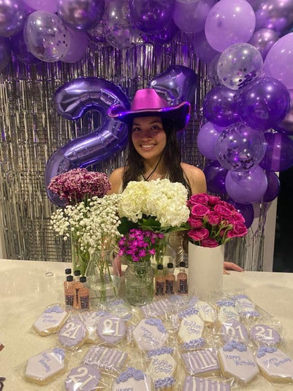 Purple Number 30 Balloon - 40 Inch 30th Birthday Decorations for Girls & Boys Party Supplies