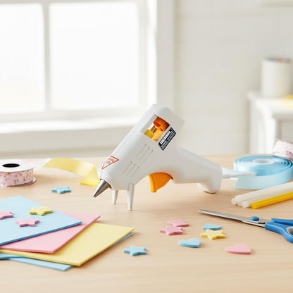 Surebonder® Low-Temperature Mini Glue Gun – 10W – Uses Mini Glue Sticks – Safer for Delicate Materials – Crafts, Classroom & DIY