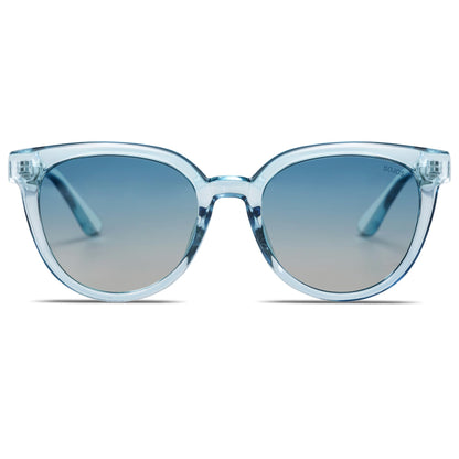 SOJOS Trendy Cat Eye Round Polarized Sunglasses for Women Fashion UV Protection Sunnies Sunglasses SJ2175
