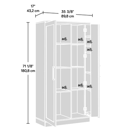 Sauder HomePlus Storage Cabinet/ Pantry cabinets, Dakota Oak finish