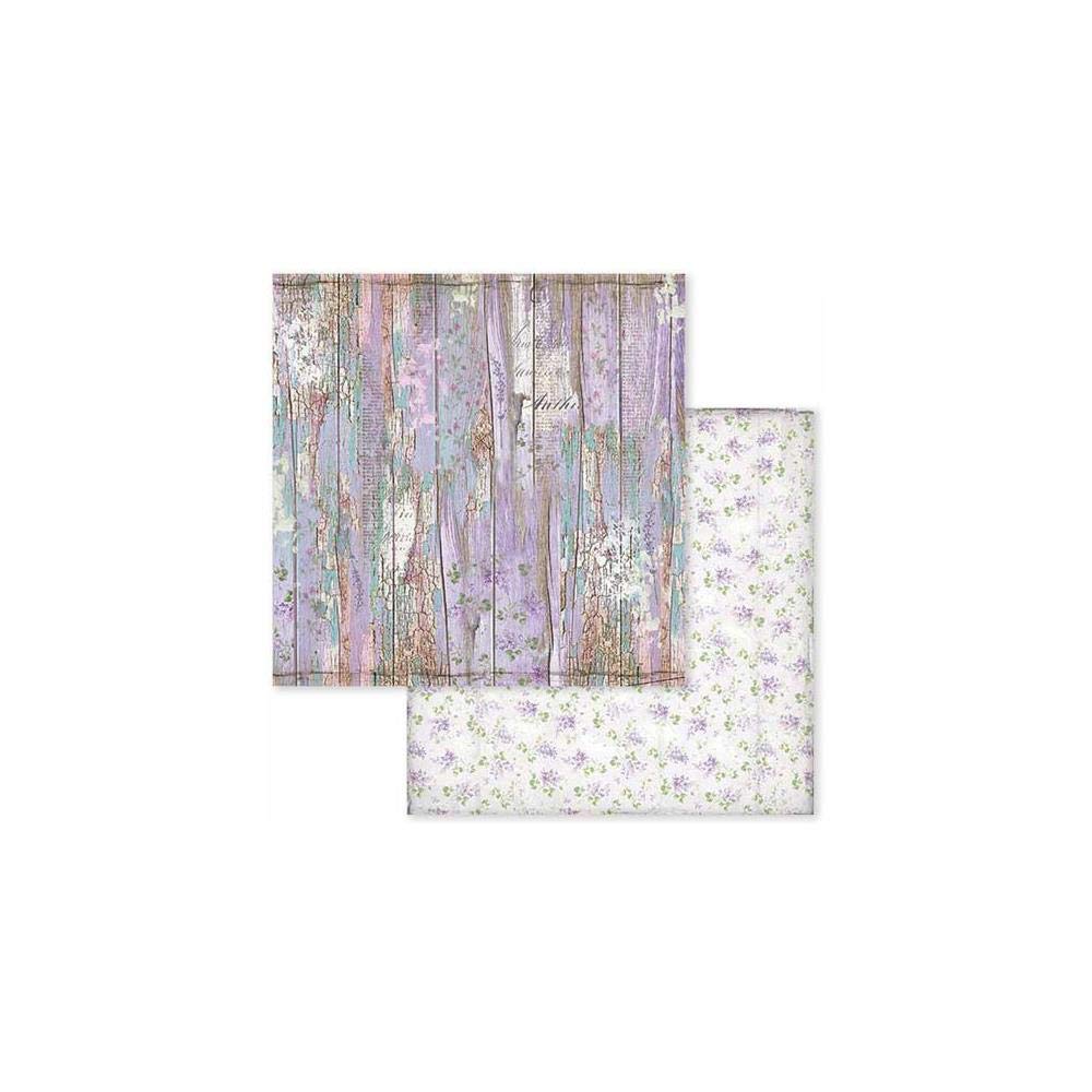 STAMPERIA INTERNATIONAL, KFT PAPER PAD 8X8 10PK PROVENCE, 20.3 x 20.3 (8" x 8"), Multicoloured