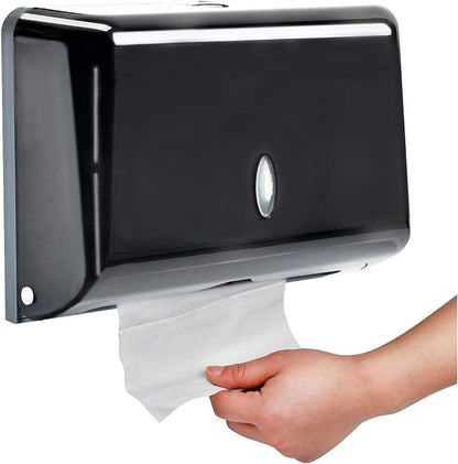 AIFUSI Commercial Paper Towel Dispensers, Toilet Tissue Dispensers Wall Mount Paper Towel Holder C-Fold/Multifold Paper