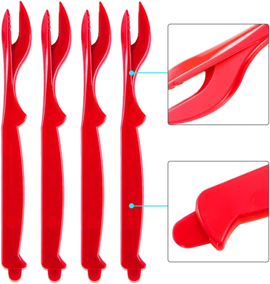 13 Set 4 4 4 1 Pieces Crab Leg Crackers Including Nut Crackers, Lobster Shell Forks, Stainless Steel Forks and Portable