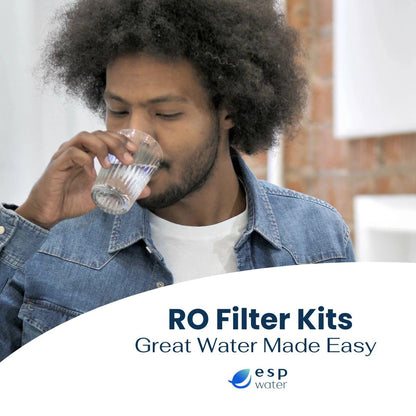 Microline TFC-435 RO Replacement Filters – Annual Kit for TFC-435 Systems – Includes S7028, S7025, S7206W-JG – RO Membrane Not Included – Made in USA