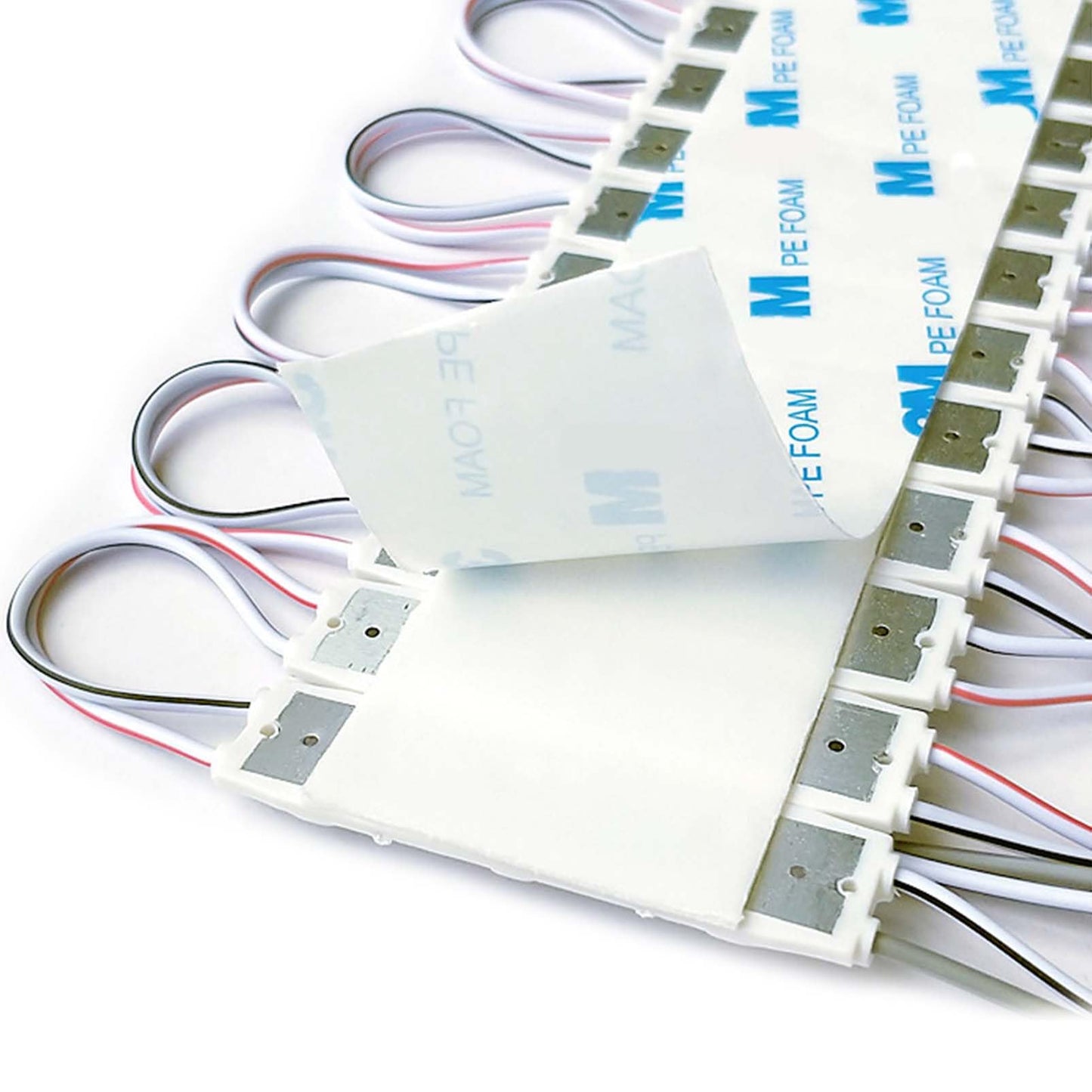 20 PCS Warm White LED Module, 12V Super Bright 2835 3 LED Module Waterproof Decorative Light for Advertising Letter Sign. (Warm White-20PCS)