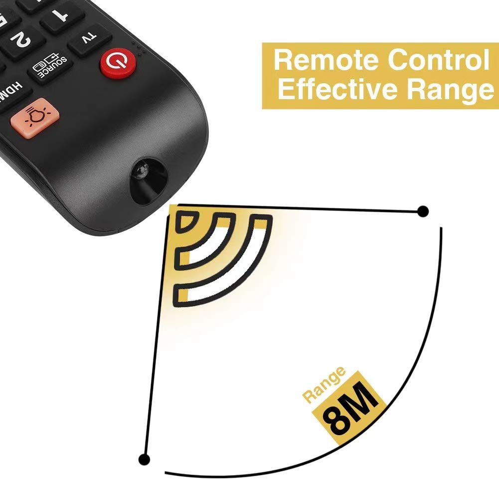 for Samsung TV Remote Replacement for Smart TV with Voice Control - Compatible with Samsung TV 2015-2024 Models - Voice Command (Replacement for OEM)