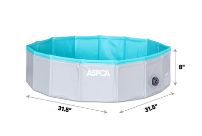 ASPCA Foldable Dog Pet Bath Pool Collapsible Pool Bathing Tub for Dogs & Cats