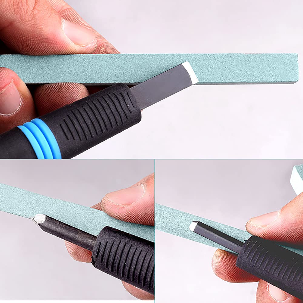 HSTYAIG Whetstone Stone Kit for Carving Chisel Sharpening Stone Set