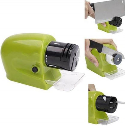 Jeanoko Motorized Knife Blade Sharpener, Electric Knife Sharpening Machine Tool for Kitchen
