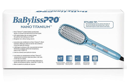 BaBylissPRO BaBylissPRO Nano Titanium Thermal Paddle Brush, Hair Styling Tools & Appliances, BNTPB1UC