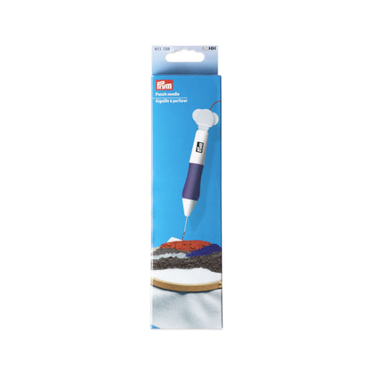 Prym Punch needle, 1,3 mm / 1,6 mm / 2,2 mm, White/Plum Blue