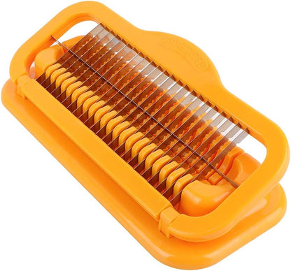 Multifunctional Hot Dog Sausage Cutter, Ham Slicer Kitchen Slicing Tool with Sharp Stainless Steel Blade for Slicing