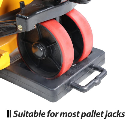 APOLLOLIFT Pallet Jack, Industrial Standard Duty Pallet Jack Truck 6600lbs Capacity 48” L×27” W Fork Size with Extra Stopper