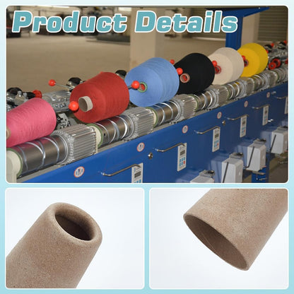 PH PandaHall 20PCS Wool Winding Tube Cone Shape Roll Tubes Yarn Ball Winding Tube Kitting Winder Cardboard Thread Organizer Embroidery Weave Storage for Crochet Sewing Needlework, 6.9x2.8inch
