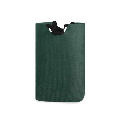Qilmy Hunter Green Laundry Hamper Large Waterproof with Handle Laundry Baskets Foldable Lightweight Store Basket for Bathroom Bedroom