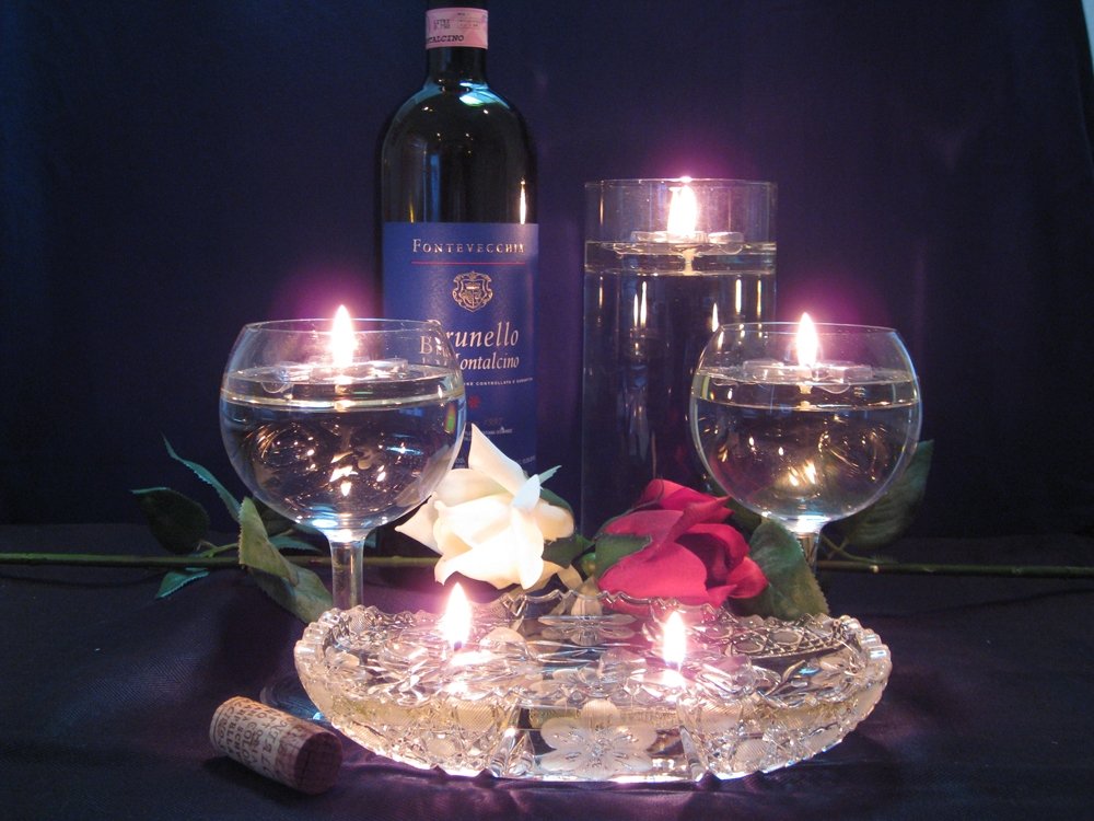 Water Candles - Romantic Floating Water Candles - Invisible Floating Candles