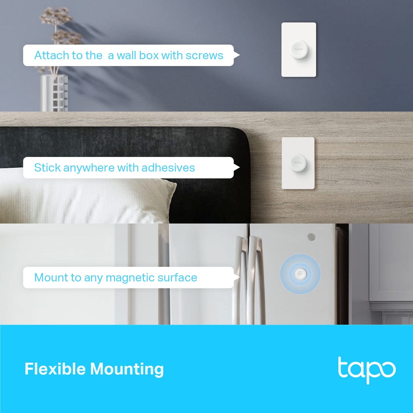TP-Link Tapo Smart Light Bulbs, 1100 Lumens High Brightness (75W Equivalent), Matter-Certified, 16M Colors WiFi Light Bulb, Dimmable, Works w/Siri, Alexa & Google Home, A19 E26, Tapo L535E(2-Pack)