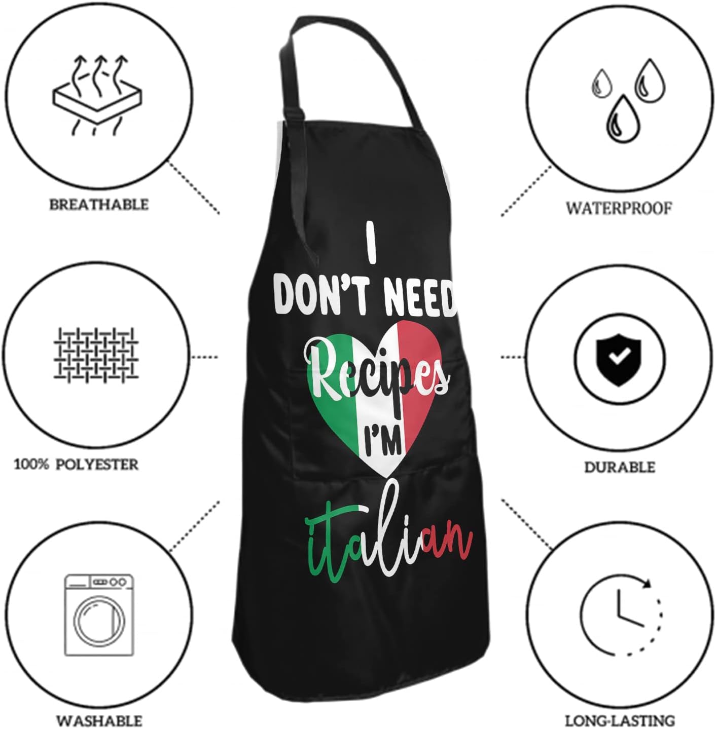 Giwawa Hairstylist Aprons for Women: Funny Hair Cutting Aprons for Salons and Home