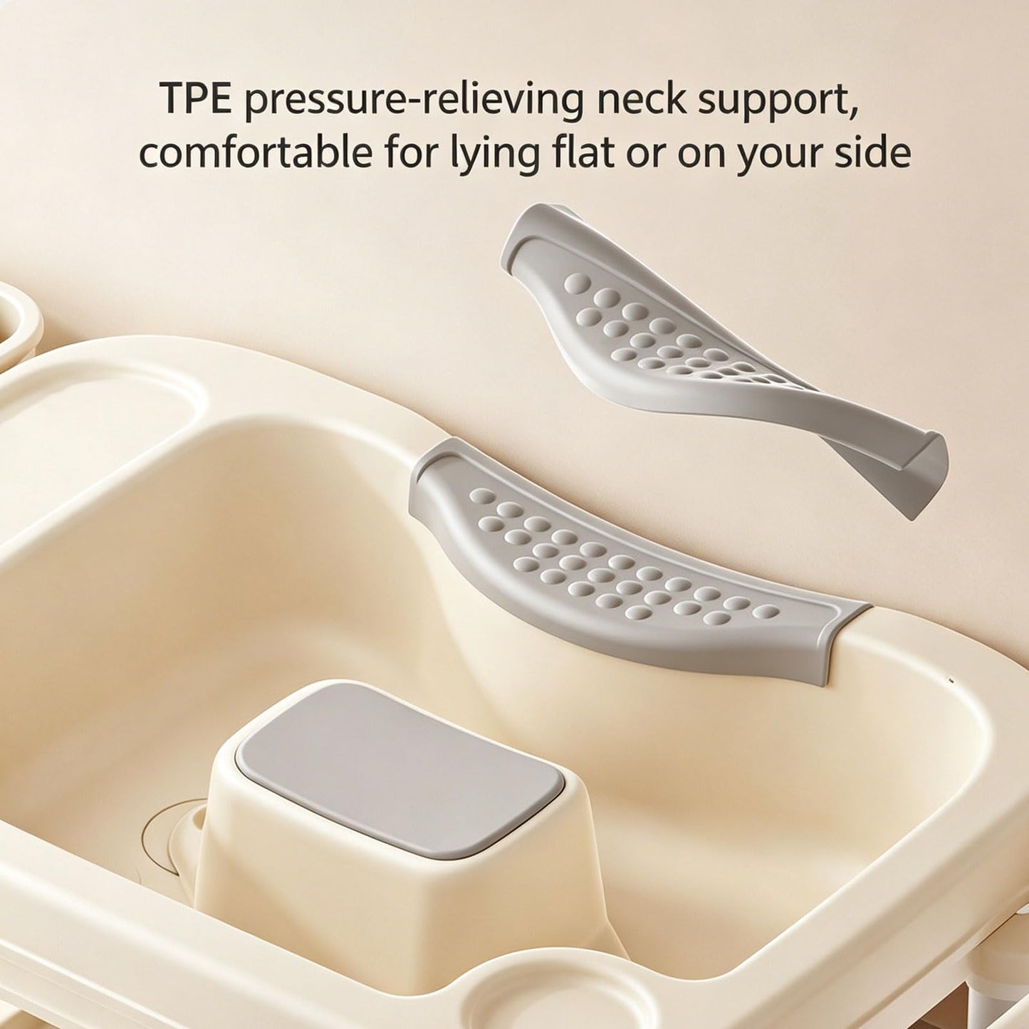 Portable Shampoo Bowl, Mobile Shampoo Basin, Features A Vertical Circulation Pump, A Height Adjustable Lifting Bracket, for Elderly, Pregnant Women, People with Limited